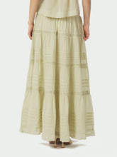 Indlæs billede til gallerivisning NEO NOIR Felicia Voile Skirt Pistachio