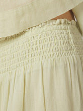 Indlæs billede til gallerivisning NEO NOIR Felicia Voile Skirt Pistachio