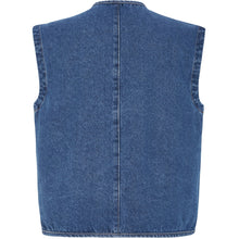 Indlæs billede til gallerivisning LOLLYS AUNDRY Abbey Vest Sl Dark Blue
