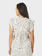 Indlæs billede til gallerivisning NEO NOIR Jayla Small Blossom Top Blue
