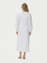 Indlæs billede til gallerivisning NEO NOIR Alto Embroidery Dress Hvid
