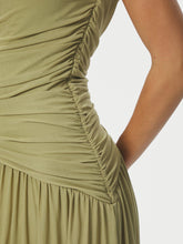 Indlæs billede til gallerivisning NEO NOIR Cludine Mesh Dress Sage Green
