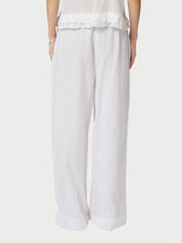Indlæs billede til gallerivisning NEO NOIR Heifa Linen Pant Hvid
