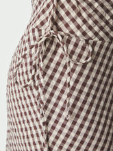 Indlæs billede til gallerivisning NEO NOIR Saxton Check Dress Brown
