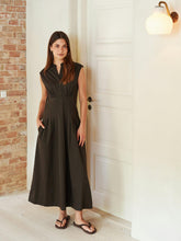 Indlæs billede til gallerivisning NEO NOIR Irena Poplin Dress Chocolate
