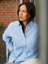 Indlæs billede til gallerivisning NEO NOIR Dalma Triple Check Shirt Light blue
