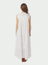 Indlæs billede til gallerivisning NEO NOIR Veana Voile Maxi Dress Hvid
