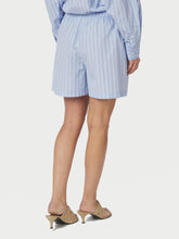 Indlæs billede til gallerivisning NEO NOIR Camell Stripe Shorts Light Blue
