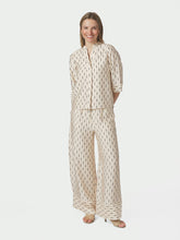 Indlæs billede til gallerivisning NEO NOIR Camile Print Blouse Creme
