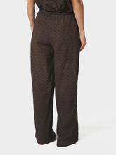 Indlæs billede til gallerivisning NEO NOIR Emmey Emb Pants Dark Brown
