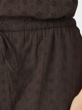 Indlæs billede til gallerivisning NEO NOIR Emmey Emb Pants Dark Brown
