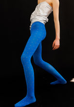 Indlæs billede til gallerivisning SNEAKY FOX Dot Pantyhose Princess Blue
