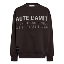 Indlæs billede til gallerivisning HAUTE L'AMITIE Studio Logo Sweat Antracit
