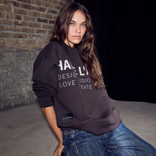 Indlæs billede til gallerivisning HAUTE L'AMITIE Studio Logo Sweat Antracit
