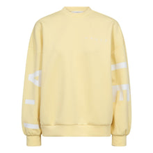 Indlæs billede til gallerivisning HAUTE L'AMITIE Maxi Split Logo Sweat Yellow
