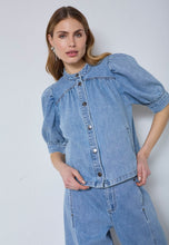 Indlæs billede til gallerivisning CO' COUTURE Asja Denim Blouse Denim Blue
