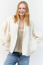 Indlæs billede til gallerivisning LOLLYS LAUNDRY Rumi Jacket Ls Creme
