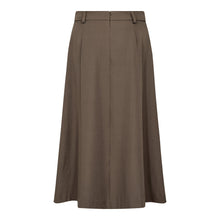 Indlæs billede til gallerivisning CO' COUTURE Luna Pocket Pleat Skirt Walnut

