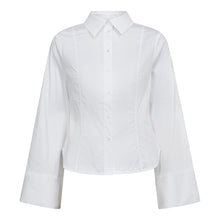Indlæs billede til gallerivisning CO' COUTURE Sanna Bell Sleeve Shirt White
