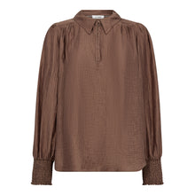 Indlæs billede til gallerivisning CO' COUTURE Tassy Collar Blouse Walnut
