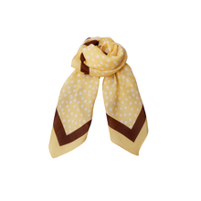 Indlæs billede til gallerivisning BLACK COLOUR Bcvivica Mini Scarf Yellow

