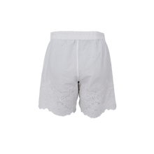 Indlæs billede til gallerivisning BLACK COLOUR Bcagneta Lace Shorts Off White
