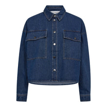 Indlæs billede til gallerivisning CO' COUTURE Kimmy Denim Shirt Dark Denim
