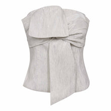 Indlæs billede til gallerivisning CO' COUTURE Bia Knot Tube Top Silver
