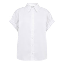 Indlæs billede til gallerivisning CO' COUTURE Poppy Elastic Cuff Shirt Hvid

