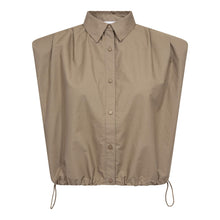 Indlæs billede til gallerivisning CO' COUTURE Ophelia Pleat SS Shirt Mink
