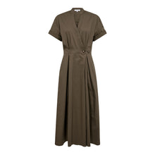 Indlæs billede til gallerivisning CO' COUTURE Elara SS Wrap Dress Olive
