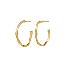 Indlæs billede til gallerivisning MAANESTEN Echo Medium Earrings (guld/sølv)
