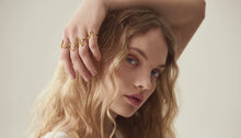 Indlæs billede til gallerivisning MAANESTEN Alphabet Ring
