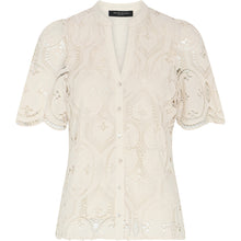Indlæs billede til gallerivisning BRUUN BAZAAR Ravenea Eresa Shirt Vanilla Ice
