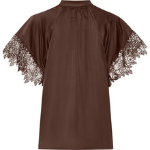 Indlæs billede til gallerivisning BRUUNS BAZAAR Korthalsia Winy Blouse Chestnut
