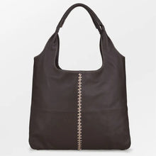 Indlæs billede til gallerivisning BECK SÖNDERGAARD Lamb Clea Crochet Bag Chocolate
