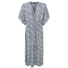 Indlæs billede til gallerivisning BLACK COLOUR Bcluna Long V-neck Dress Glory Blue (Limited)
