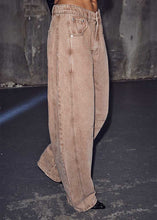 Indlæs billede til gallerivisning HAUTE L'AMITIE Drew Barrel Panel Jeans Camel
