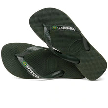 Indlæs billede til gallerivisning HAVAIANAS Brasil Logo Green Olive
