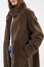 Indlæs billede til gallerivisning O'TAY Jaclyn Coat Teddy Brown
