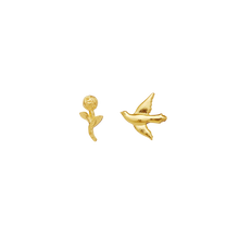 Indlæs billede til gallerivisning MAANESTEN Kiti Earrings (guld/sølv)

