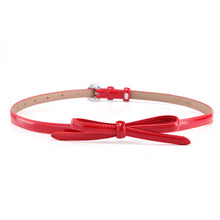 Indlæs billede til gallerivisning PLISSÉ COPENHAGEN Ladina Bow Belt Red
