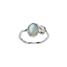 Indlæs billede til gallerivisning MAANESTEN Lorelei Ring (guld/sølv)
