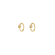 Indlæs billede til gallerivisning MAANESTEN Morgan Earrings (guld/sølv)
