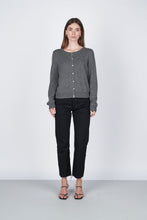 Indlæs billede til gallerivisning O'TAY Fenix Cardigan Dark Gray Melange
