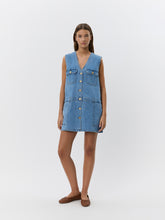 Indlæs billede til gallerivisning SOFIE SCHNOOR ALBERTINESW S252186 Dress Denim Blue
