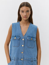 Indlæs billede til gallerivisning SOFIE SCHNOOR ALBERTINESW S252186 Dress Denim Blue
