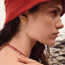 Indlæs billede til gallerivisning MAANESTEN Nicola Earrings (guld/sølv)

