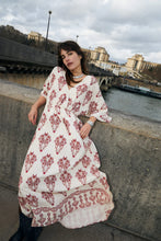 Indlæs billede til gallerivisning LOLLYS LAUNDRY Savannah Maxi Dress 3/4 Creme

