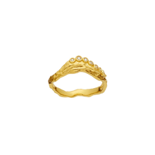 Indlæs billede til gallerivisning MAANESTEN Selene Ring (guld/sølv)
